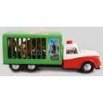 cca 1975 Metal Factory Tiger Truck MF 239 tigrisszállító cirkuszi autó lemezjáték. Kína, fémlemez, eredeti...