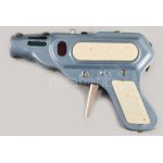 MF 601 Sparkling pisztoly lemezjáték, kovakő nélkül, eredeti sérült dobozában, 16x10 cm //...