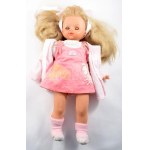 Zapf nagyméretű baba, jelzett, jó állapotban, h: 52 cm