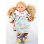 Zapf nagyméretű baba, jelzett, jó állapotban, h: 52 cm