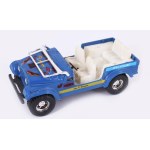 Metalcar Jeep CJ-7 autó, hiánnyal, h: 16 cm