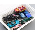 7 darab játékautó, klf méretben és állapotban