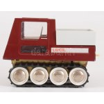 cca 1980, ITES gyár: "Lucil" hernyótalpas jármű lemezjáték, 14x10 cm, ritka!