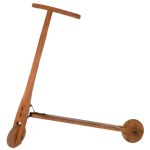 Régi fa roller 70x73 cm