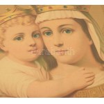 Neorokokó modorú illusztris képkeret, üvegezett, jó állapotban, befoglaló mérete 49x37 cm, teljes mérete 82x70 cm //...