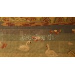 Hatalmas üvegezett képkeret, kopásokkal, 73x152 cm /// KIZÁRÓLAG SZEMÉLYES ÁTVÉTEL, NEM POSTÁZZUK! ...