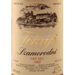 1993 Tokaji szamorodni száraz, Hungarovin pincészet. bontatlan palack