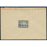 NDK 1953 Az NDK Liberális Demokrata pártja behrensdorfi pártiskolájának adománybélyege távolsági levél hátoldalán