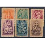 1942 Honvédkarácsony 6 klf segélybélyeg