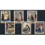 6 klf német levélzáró