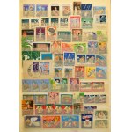 Több ezer darab levélzáró, főleg karácsonyiak és segélybélyegek, 24 lapos, A/4...