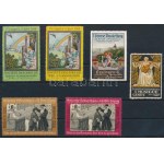 6 klf külföldi levélzáró