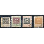 4 db forgalmi adóbélyeg