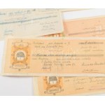 ca 1900-1940 Óriási váltó tétel: több száz darab, sokféle kiadás, sok bélyeggel...