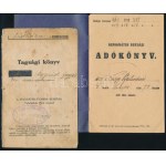 1913-1943 Református egyházi adókönyv + Nyékládháza...