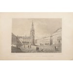 cca 1850 Hentzi emlék Budán. Ludwig Rohbock (1820-1883)-Franz Hablitschek (1824-1867), Pest, Lauffer és Stolp...