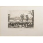 1838 Vác / Waitzen. Acélmetszet, papír. In: Meyer's Universum, DCXXVII t. (Hildburghausen, 1838...