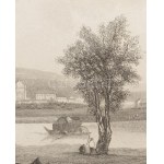 1838 Vác / Waitzen. Acélmetszet, papír. In: Meyer's Universum, DCXXVII t. (Hildburghausen, 1838...
