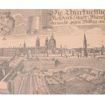 XX. század Die Churfürstliche Haubt und Residenz Stadt München, Wie solche von Mitternacht gegen Mittag anzusehen ist...