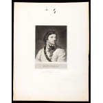 Tadeusz_Kościuszko (1746-1817) hadmérnök, lengyel és amerikai tábornok acélmetszetű portréja...