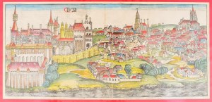 Hartmann Schedel (1440-1510): Buda látképe, 1493. (Buda első képes ábrázolása...