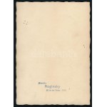 Marcel Journet (1868-1933) francia operaénekes (basszus) autográf aláírása egy szerepében őt ábrázoló fotón, 18x13 cm ...