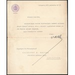 Vass József (1877-1930) a Bethlen...