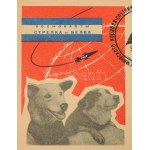 Jurij Alekszejevics Gagarin (1934-1968) szovjet űrhajós autográf aláírása alkalmi borítékon ...