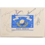 Jurij Alekszejevics Gagarin (1934-1968), Valentyina Vlagyimirovna Tyereskova (1937- ), Valerij Bikovszkij (1934- )...