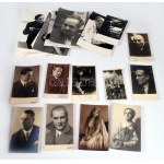 Vegyes aláírt/dedikált fotó tétel: főként külföldi operaénekesek, zeneszerzők, karmesterek (átnézendő...