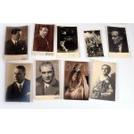 Vegyes aláírt/dedikált fotó tétel: főként külföldi operaénekesek, zeneszerzők, karmesterek (átnézendő...