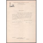 cca 1920-1930 4 db aláírás: Kultuszminisztériumi államtitkár, József nádor egyetem tanár...