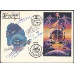 Alekszandr Fjodorovics Polescsuk (1953-), Gennagyij Manakov (1950- ) szovjet és Jean-Pierre Haigneré (1948- ...