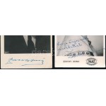 Pataky Jenő (1914-1996) és Zentai Anna (1924-2017) színészek aláírt fotója
