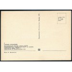 Galina Alexeyevna Kulakova szovjet olimpiai bajnok sífutó aláírása képeslapon Galina Alexeyevna Kulakova (1942-...