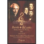 King Singers együttes tagjainak autogramja műsorfüzetben