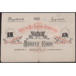 ca 1880-1890 3 db fejléces számla: Goldberger Dávid, Pláger Mór ruha kereskedők nagykőrös 2 db reklámos számla, ...