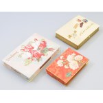 3 darab karton bonbonos doboz, klf méretben, h: 21 cm alatt