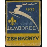 1933 Gödöllő-Budapest Jamboree magyar nyelvű zsebkönyve, 127p térképek nélkül...