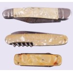 3 db régi zsebkés, bicska, egyik jelzett: Contento