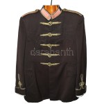 cca 1930 M. Kir. Honvédség, tüzér főhadnagyi kistársasági zubbony, belül címkével jelzett (Nagy Kálmán Bp., IV....