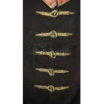 cca 1930 M. Kir. Honvédség, tüzér főhadnagyi kistársasági zubbony, belül címkével jelzett (Nagy Kálmán Bp., IV....