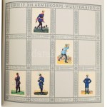 cca 1930 Uniformen. Der Alten Armee. München, én., Waldorf-Astoria Zigarettenfabrik G. M. B. H., 24 sztl. lev...