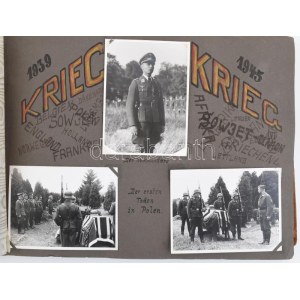 1939-1945 A II. világháború képes front naplója egy német katona szemszögéből...