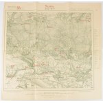 1915 Buzany, Brest Litowsk és környéke katonai térkép...