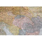 cca 1944 Európa térképe, Bp., Kókai Lajos kiadása (Hornyánszky Viktor-ny.), kissé foltos...