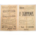 1913 Lugos 2 db színházi előadás plakátja 33x48 cm