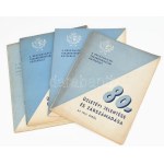 1938-1943 Gyál, Békésmegyei Takarékpénztári Egyesület zárszámadásai, 75., 77-80. üzleti évek...