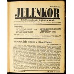 1941 Jelenkor. Felelős szerk.: Katona Jenő. III. 1.-24. sz. 1941. jan. 1. - dec. 15. Kopott félbőr-kötésben...