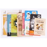 cca 1950-1980 Háztartással, étkezéssel kapcsolatos nyomtatványok és reklámkiadványok, összesen 12 db...